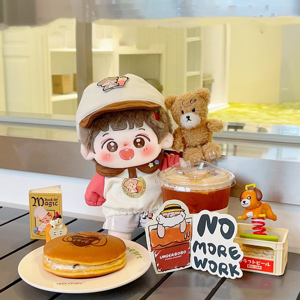 Set Haine Păpuși Multicolor Costum Rochie Miniatură Păpușă Bumbac 20cm/Păpuși Idol EXO