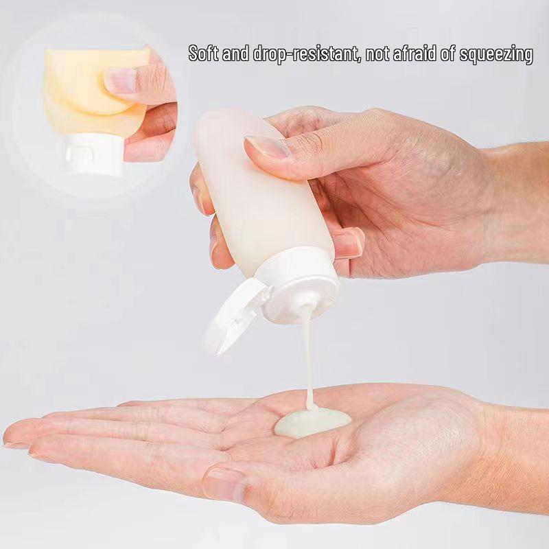 Travel Refill Bottle Set - 30ml, 60ml, 100ml Soft Tubes for Cosmetics, Shampoo, and Lotion