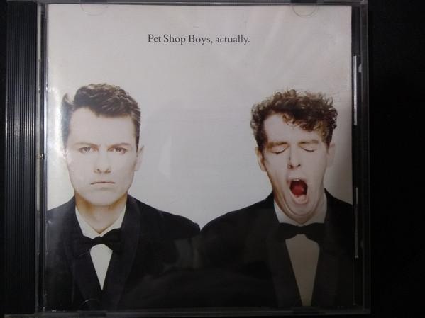 CD PET SHOP BOYS  Actually CDP7469722 EMIManhattan R US Pop Б/у