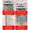 Small Honey Press Machine Household Food Grade Stainless Steel Honey Press Portable Honey Extractor