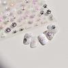 1pcs Cute Cat Claw 3D Jelly Relief Nail Stickers 3D Adhesive Stickers For Nails DIY Slider Nail Art Decorations