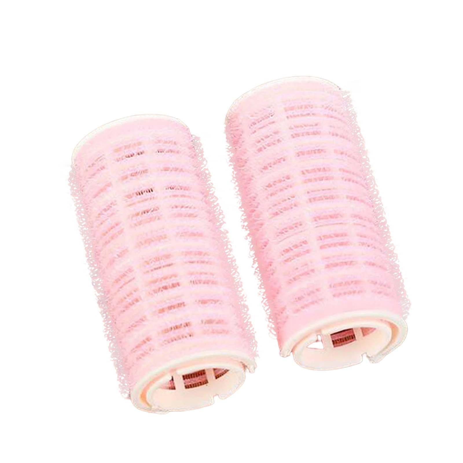 

Пластиковый валик для завивки ленивых самоклеющихся бигуди H для девочек, большая волна, локоны с челкой, милый инструмент для завивки ветра, для детей и мам M розовый