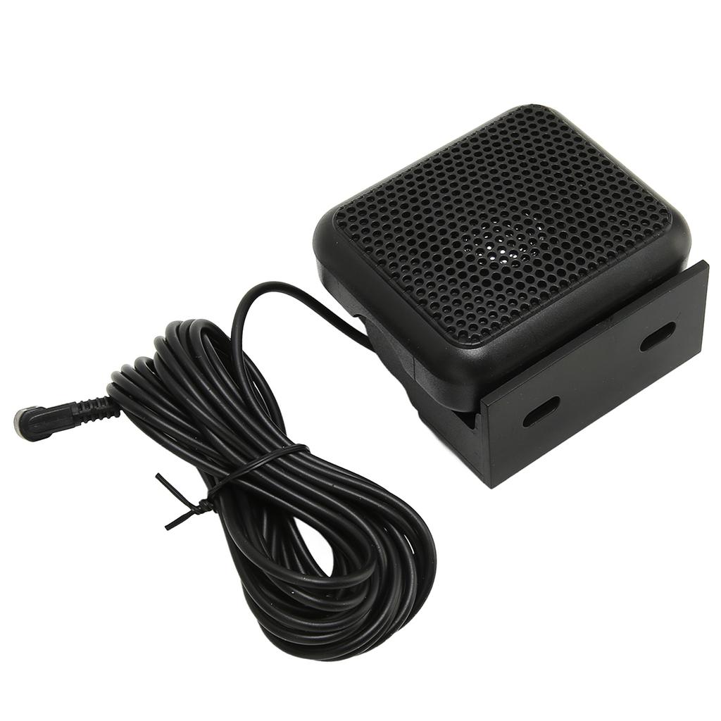 Car Radio Speaker Portable Car Radio External Speaker with 3.5mm Plug and Base for FT 7800R FT 7900R FT 8800R FT 8900R