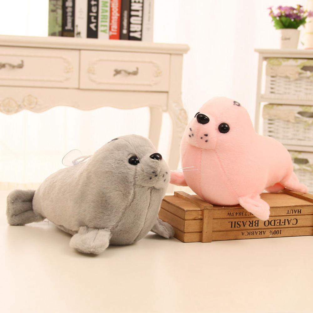 25CM Cute Baby Seal Plush Toy Small And Delicate Kawaii Super Soft Aquarium Souvenir Animal Children's Birthday Christmas Gift