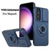 Military 360°Stand Armor Wireless Charge for Magsafe Case For Samsung S23 S22 S21 Plus Ultra S20 FE A54 Matte Magnetic Cover