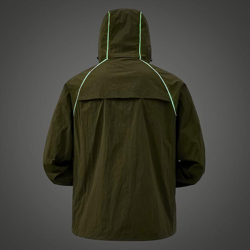 2025 Spring/Summer Sun Protection Clothing - Antibacterial Yarn with Reflective Nylon & YKK Zipper