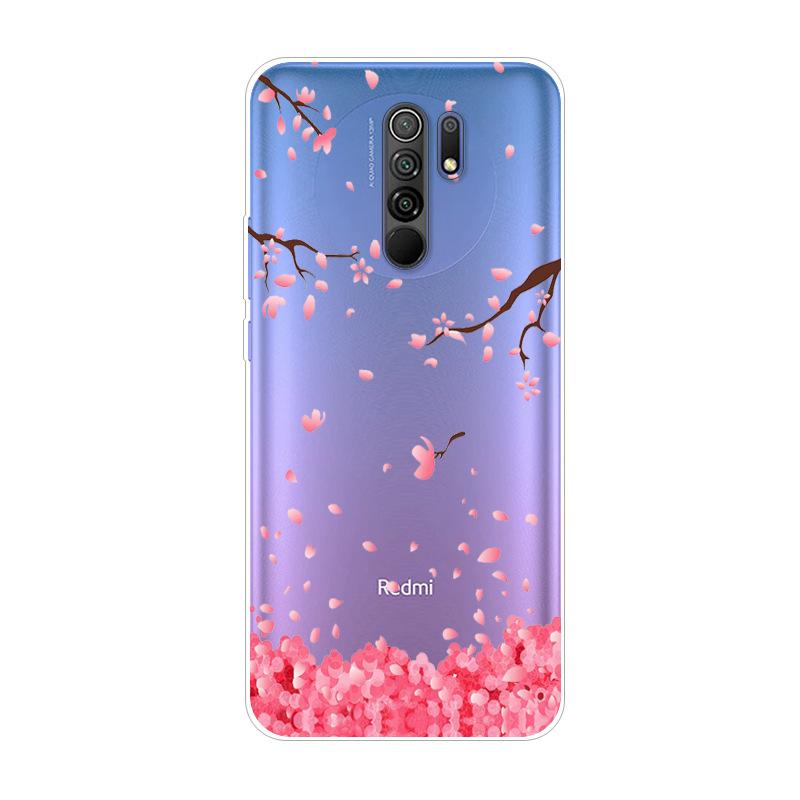 For Coque Redmi 9 Case Transparent Soft TPU silicon Phone Cover For Xiaomi Redmi 9 Case Redmi9 Clear Fundas For Redmi 9 6.53"