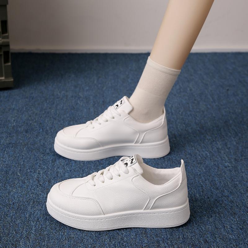 Spring/Autumn Round Head Thick Sole Sexy Comfortable Casual Sneakers Fashionable New Non-slip Elegant Flat Shoes for Women