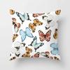 Colorful Flower Butterfly Pillowcase Office Living Room Car Ornaments Home Pillowcase