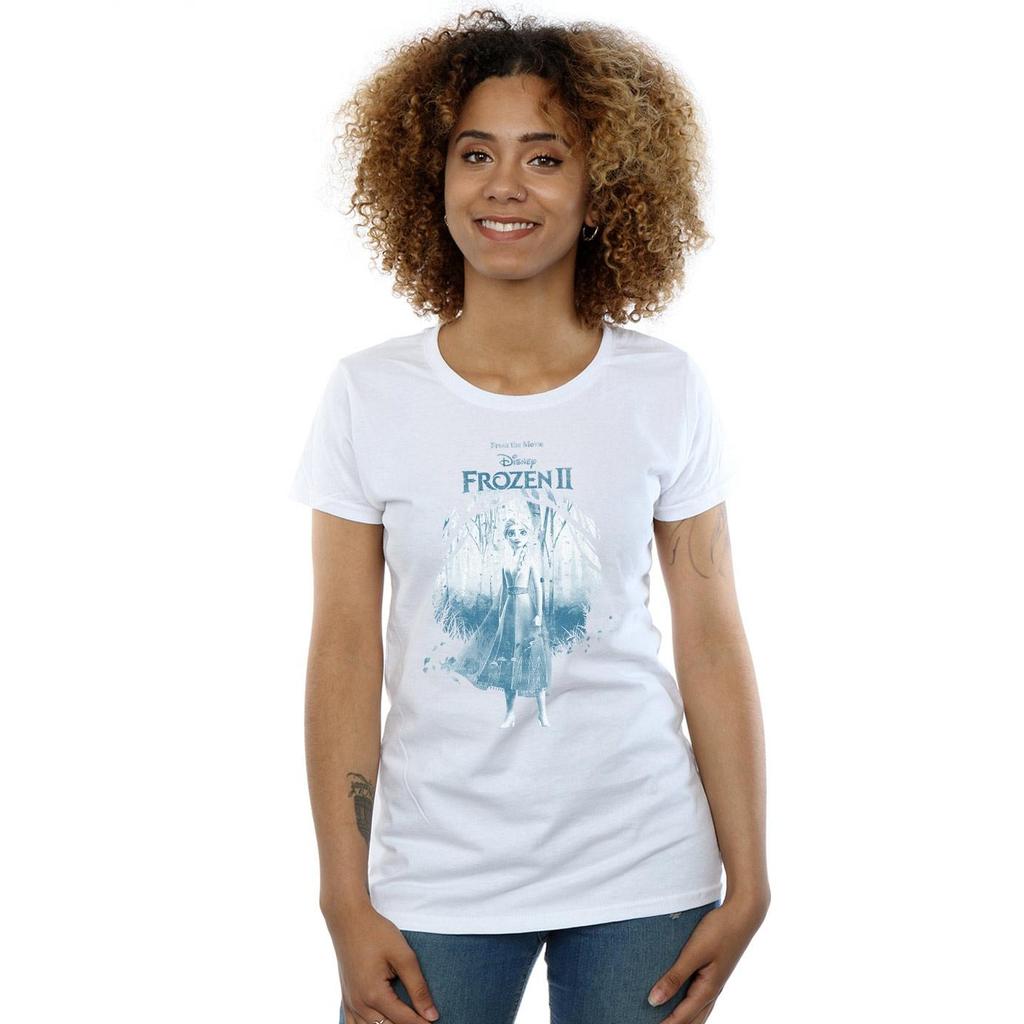 Disney Womens/Ladies Frozen 2 Elsa Find The Way Cotton T-Shirt