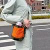 Contrast Color Water Bottle Holder Shoulder Strap Water Bottle Sling Bag Case  Tumbler