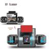 4-Channel Dash Cam, Front, Rear & Inside, 1080P Car Camera, Night Vision, G-Sensor, Driving Video Recorder