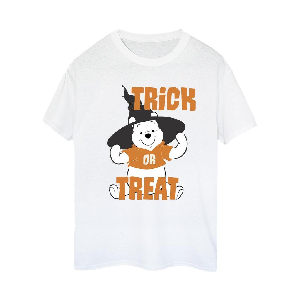 Disney Womens/Ladies Winnie The Pooh Trick Or Treat Cotton Boyfriend T-Shirt