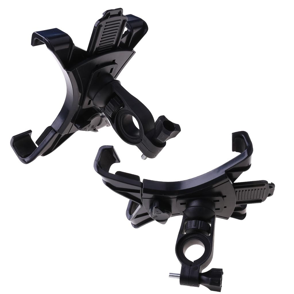 Bike Tablet Holder Portable Bicycle Car Tablet Mount for Indoor Gym Spinning Exercise Bike for 7-12 Inch