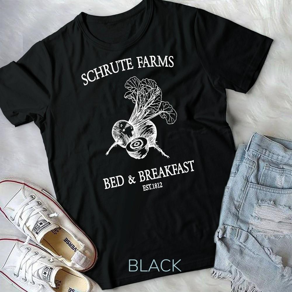 Schrute Farms Bed And Breakfast Farming Gift TShirt Unisex TShirt S