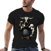 Bull Drinking Beer TShirt Holiday Party TShirt For Unisex