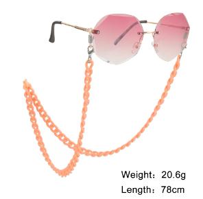 Dreamtimes Eyeglass Chain Strap Holder Cord Acrylic Sunglasses Necklace Holder Sunglasses Chain Eyewear Retainer Lanyard
