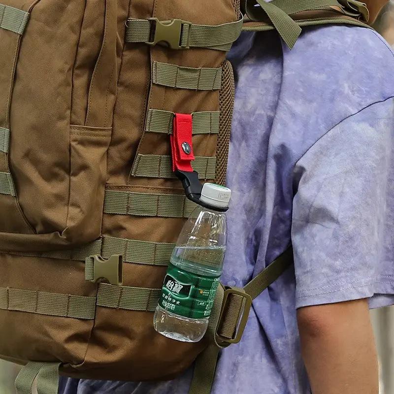 Outdoor Water Bottle Carabiner Hook Lanyard for Backpack