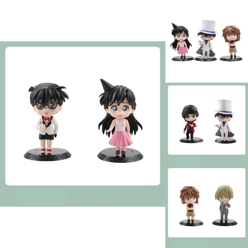 Premium 2nd Gen Detective Conan Action Figures Set Of 6 Models