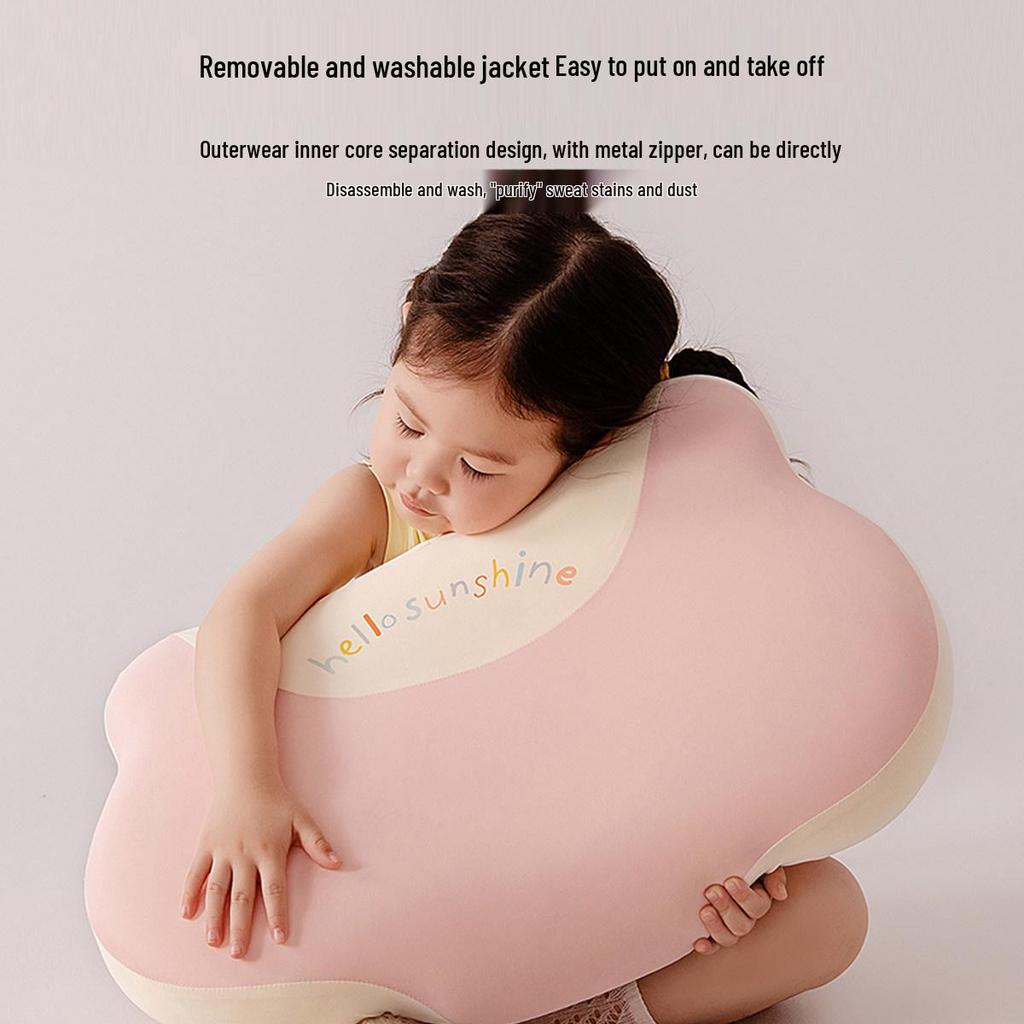 Children's Memory Foam Pillow: Neck Support & Sleep Aid for Ages 3-6, All-Season Comfort, Promotes Healthy Sleep