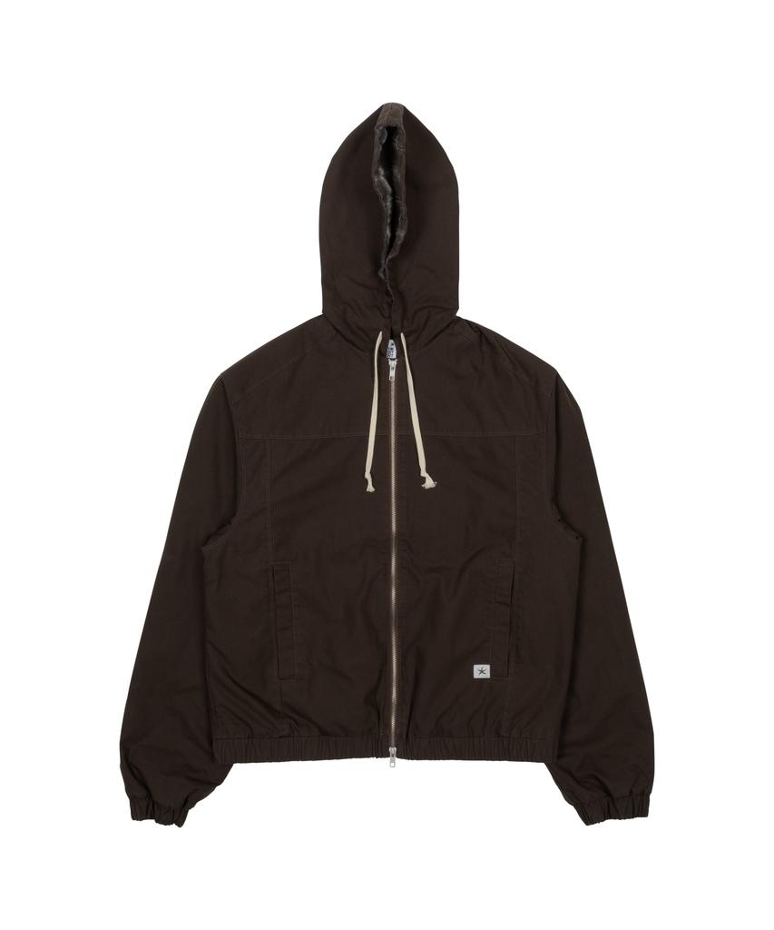 The Coldest Moment Tcm Mini Logo Active Jacket (Brown)