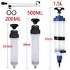 Automobile Engine Oil Pump High-efficiency Vacuum ManualSuction InjectorType Engine CoolantTransfer Semi Transparent 500cc1500cc