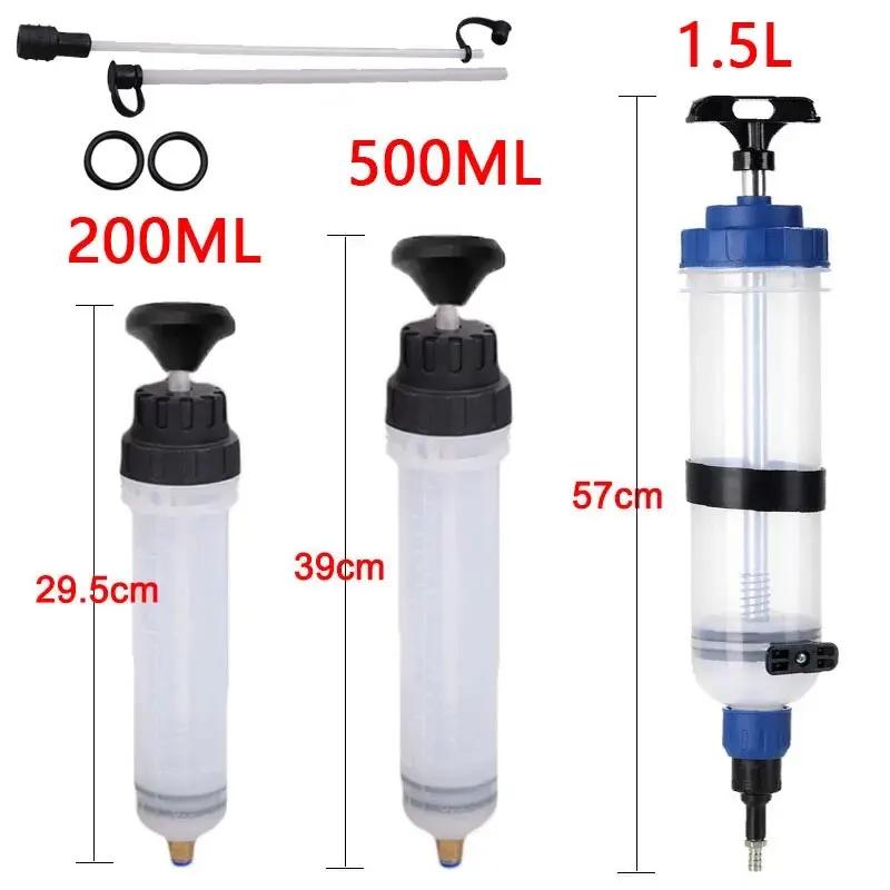 Automobile Engine Oil Pump High-efficiency Vacuum ManualSuction InjectorType Engine CoolantTransfer Semi Transparent 500cc1500cc