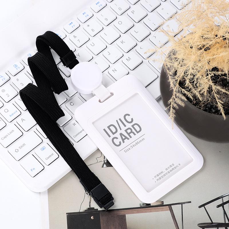 Retractable Lanyard ID Card Holder for Professionals and Students