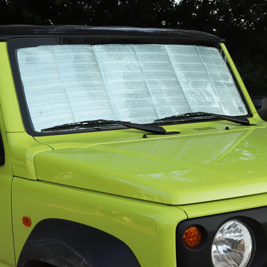 Car Front Windshield Sunshade Window Heat Shield Visor Guard Mat Protector For Suzuki Jimny JB64W JB74W 2019 2020 2021 2022 2023