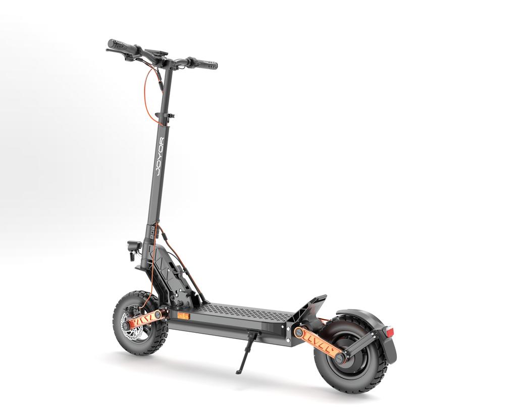 Trotinete Elétrica JOYOR S5 Pneus de 10 polegadas Motor de 500W Bateria 48V13Ah Velocidade 20km/h Autonomia Máxima 40-55km Freios a Disco Duplos com Certificação ABE