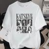 2026 Bestselling Korean Girl Group Katseye Printed Fan Concert Tshirt Short Sleeved Fashionable Casual Daily Fan Outfit Top
