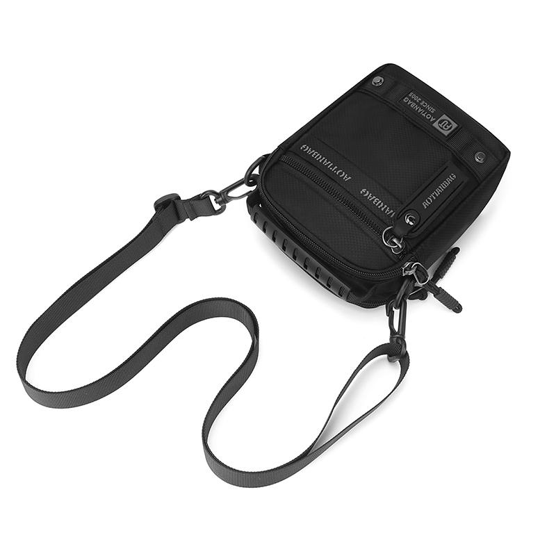 Men's Shoulder Bag Solid Color Handbag