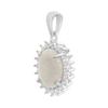 Серебряная подвеска с опалом 1.265ct (2205487)