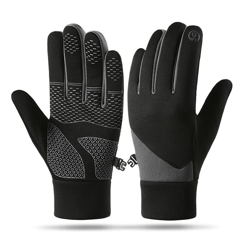 Warm Gloves Outdoor Sports for Men and Women, Fashionable Riding,wind-proof, Water-proof, Touch Screen, Slip and Wear-resistant
