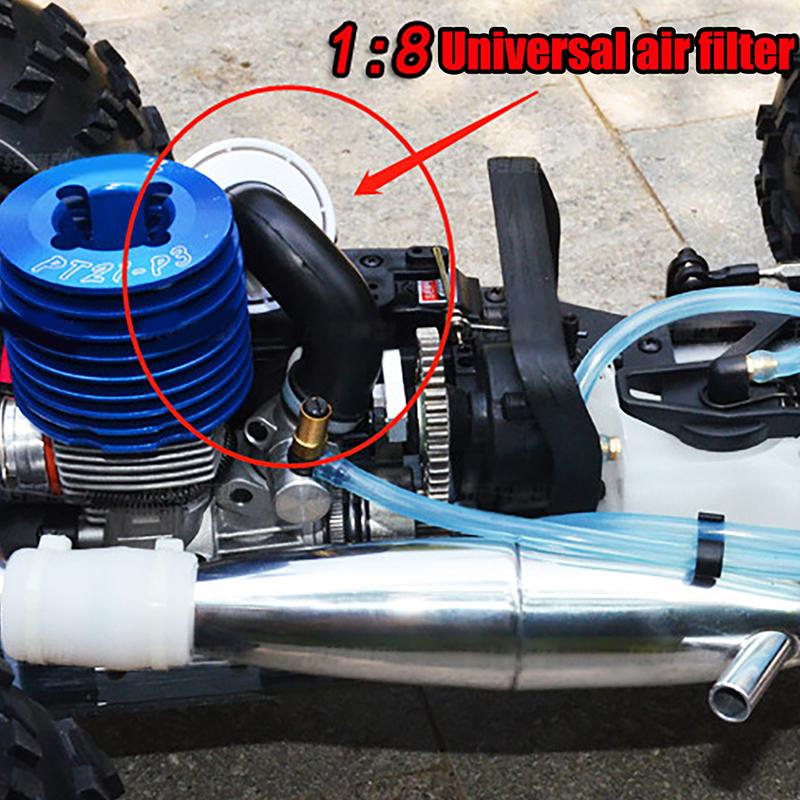 Rc 1/8 Luftfilterreiniger Verbesserte Teile Passen Sh.28 Motor Für Hsp Axial Traxxas Redcat Losi Himoto 1/8 Rc Nitro Auto Truck Buggy