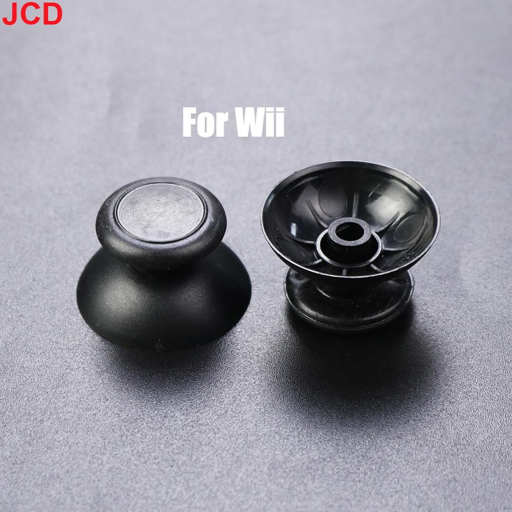 JCD 2pcs  For PS2 PS3 PS4 PS5 Xbox One 360 Series S X WiiU NGC Gamepad Controller 3D Analog Joystick Mushroom Stick Grip Cap