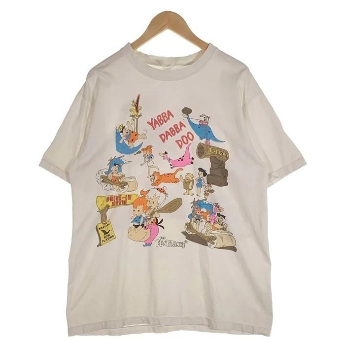 

Vintage 90s The Flintstones Gift For Fans White S5XL Unisex Shirt BB316 Unisex T-Shirt XXXL