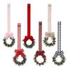 5/6pcs Pine needle Christmas Mini Wreath Pendant Simulation Wreath Hanging Ornaments  Party