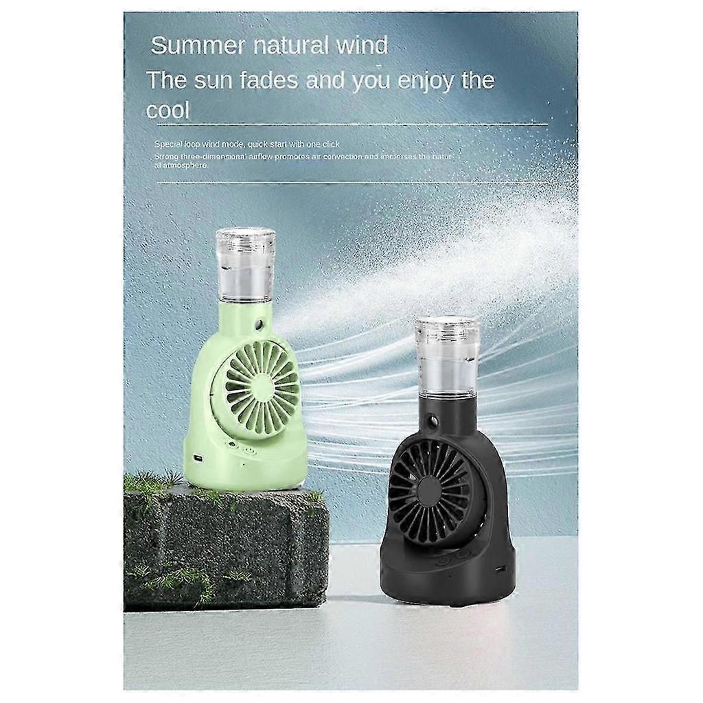Misting Fan Fan Outdoor Cooling Supplies With Misting Bottle For Living Bedroom Comfortable And Ref