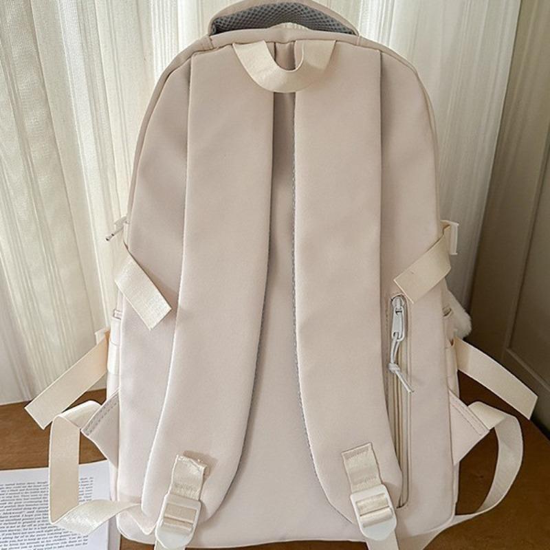 School bag new high-value college style fresh and sweet cute bear backpack junior high school students lightweight large-capacity backpack