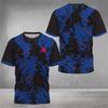 3D Digital Printing T-Shirt Teen Men's Short Sleeve Top Versatile Breathable