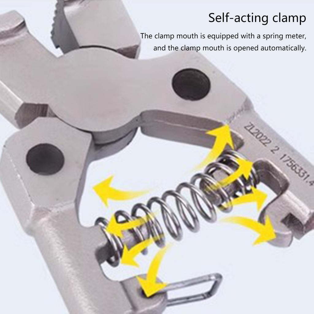 Durable Alloy Heat Pipe Disassembly Pliers Floor Heating Forceps Perfect for Professionals and Home Repairers