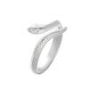 New Spirit Snake Snake Ring Men's and Women's Tail Ring Small Snake Index Finger Ring Opening Adjustable Personality Ring