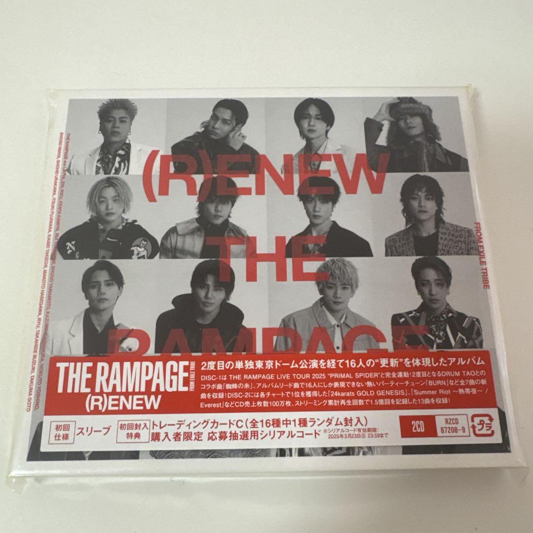 

[USED] THE RAMPAGE (R)ENEW 2CD