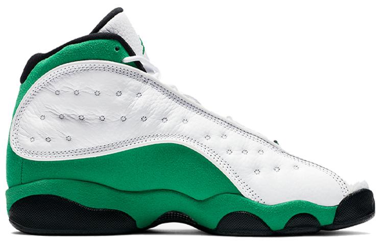 Jordan 13 Retro 'White Lucky Green' GS DB6536-113