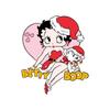 Betty Boop Unisex Adult Heart Sweatshirt