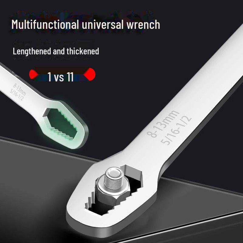 Universal Self-Tightening Double-Head Plum Wrench 8-22mm – Multifunctional Household Tool