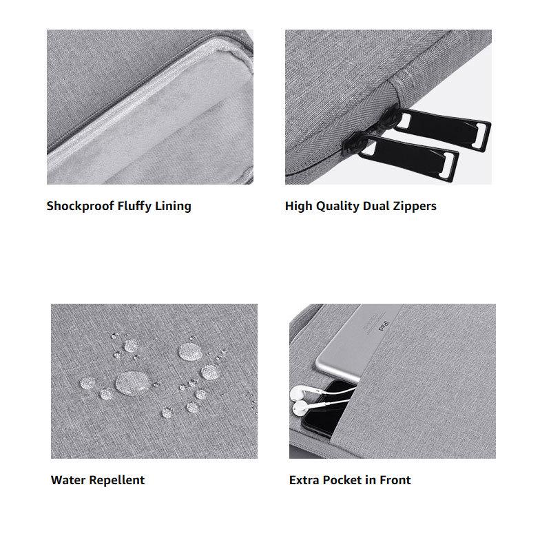 16/14 Zoll Stoßfeste & Wasserdichte Laptoptasche mit Futter - Tragbar & Langlebig für Frauen