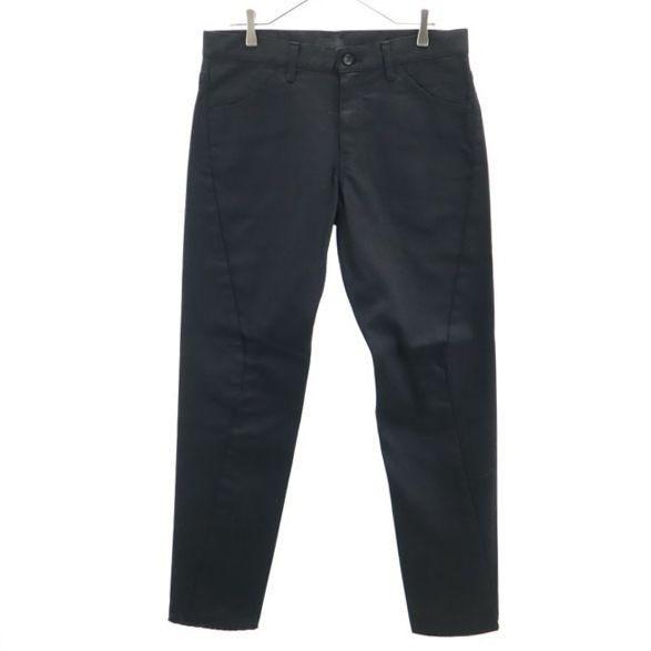 unused Johnbull made in Japan BLACK LINE Black Denim Solid Pants Men's Used