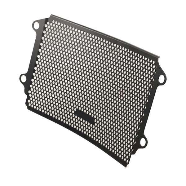 Motorcycle Radiator Cover, Aluminum Alloy, Black, for Hu